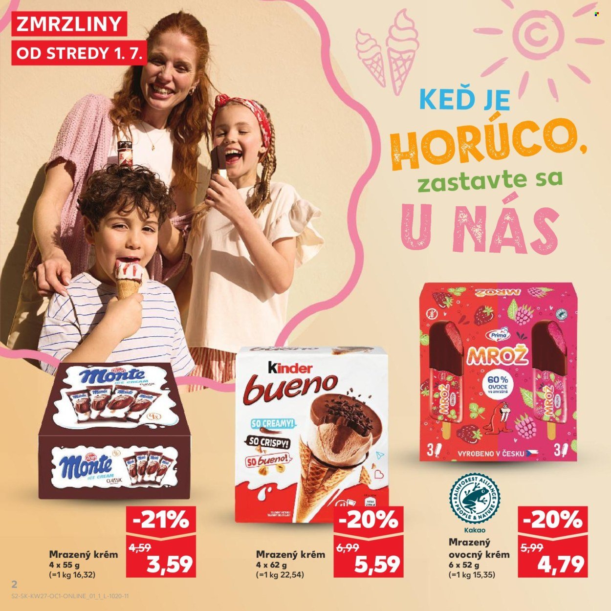 KAUFLAND leták - Od stredy 1.7.2026