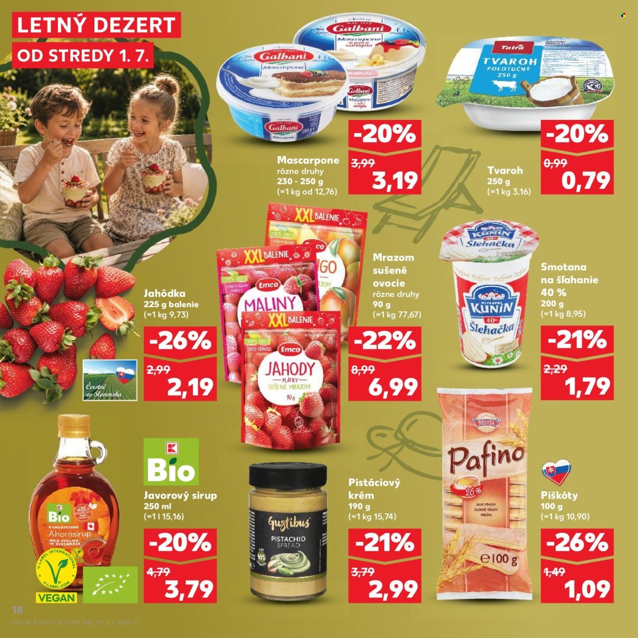 KAUFLAND leták - Od stredy 1.7.2026