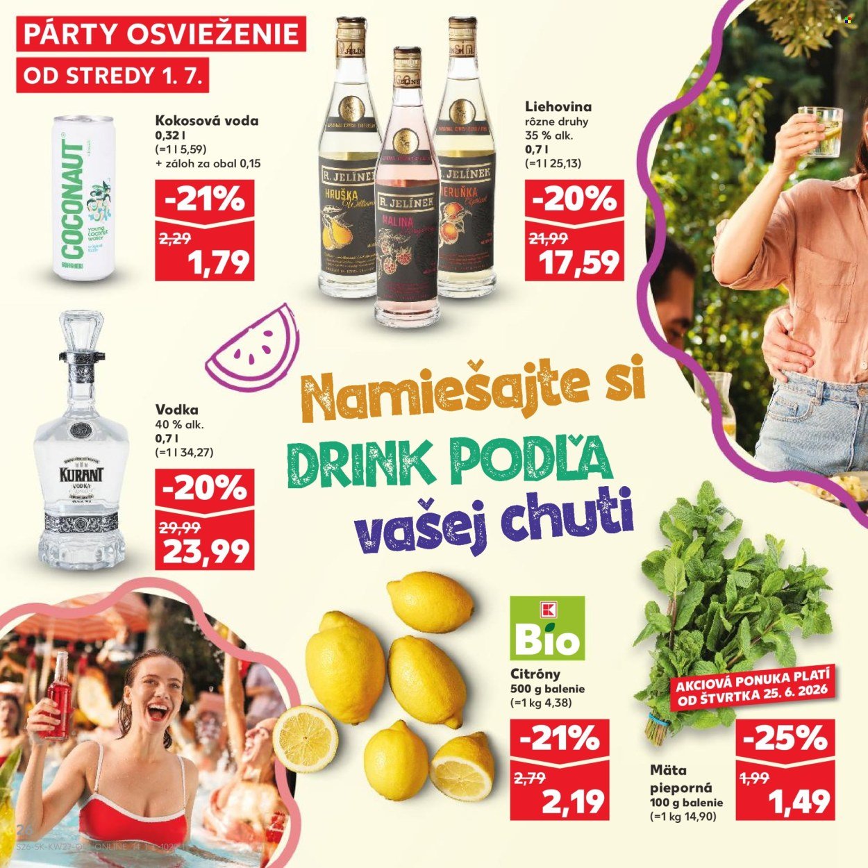KAUFLAND leták - Od stredy 1.7.2026