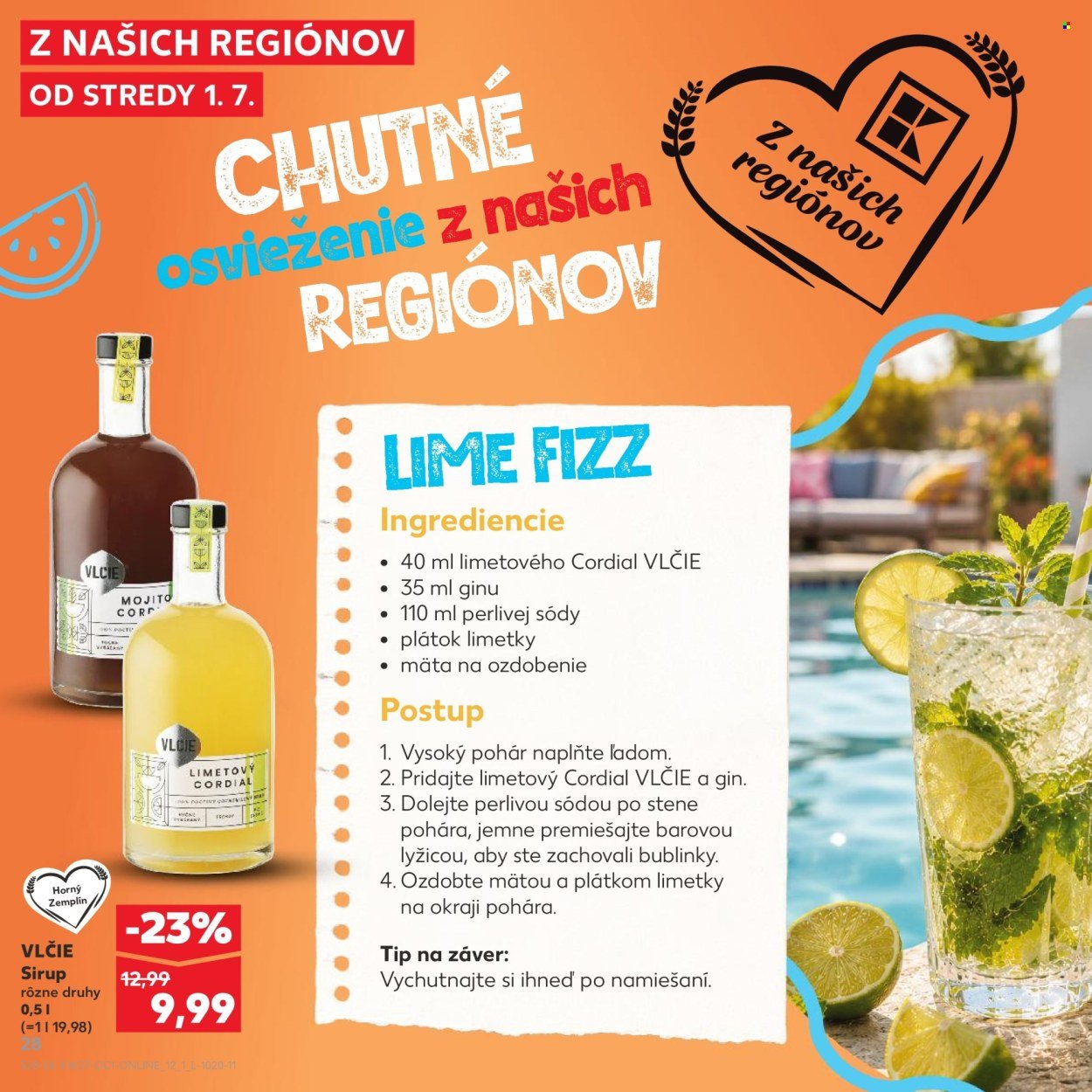 KAUFLAND leták - Od stredy 1.7.2026