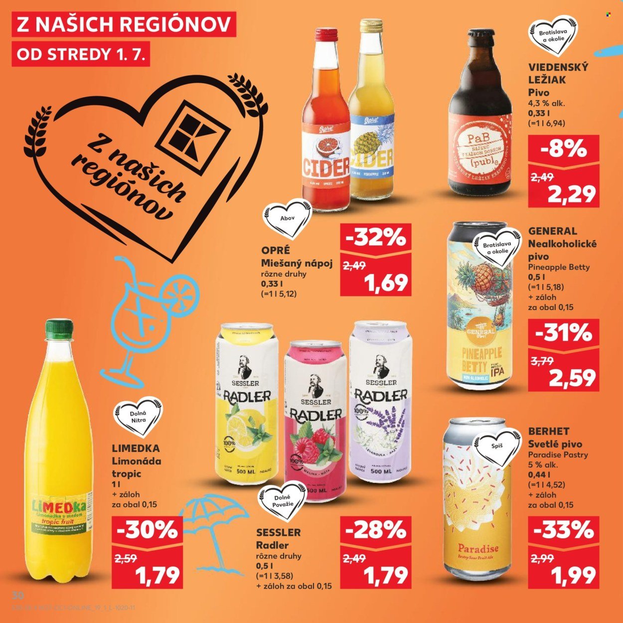 KAUFLAND leták - Od stredy 1.7.2026