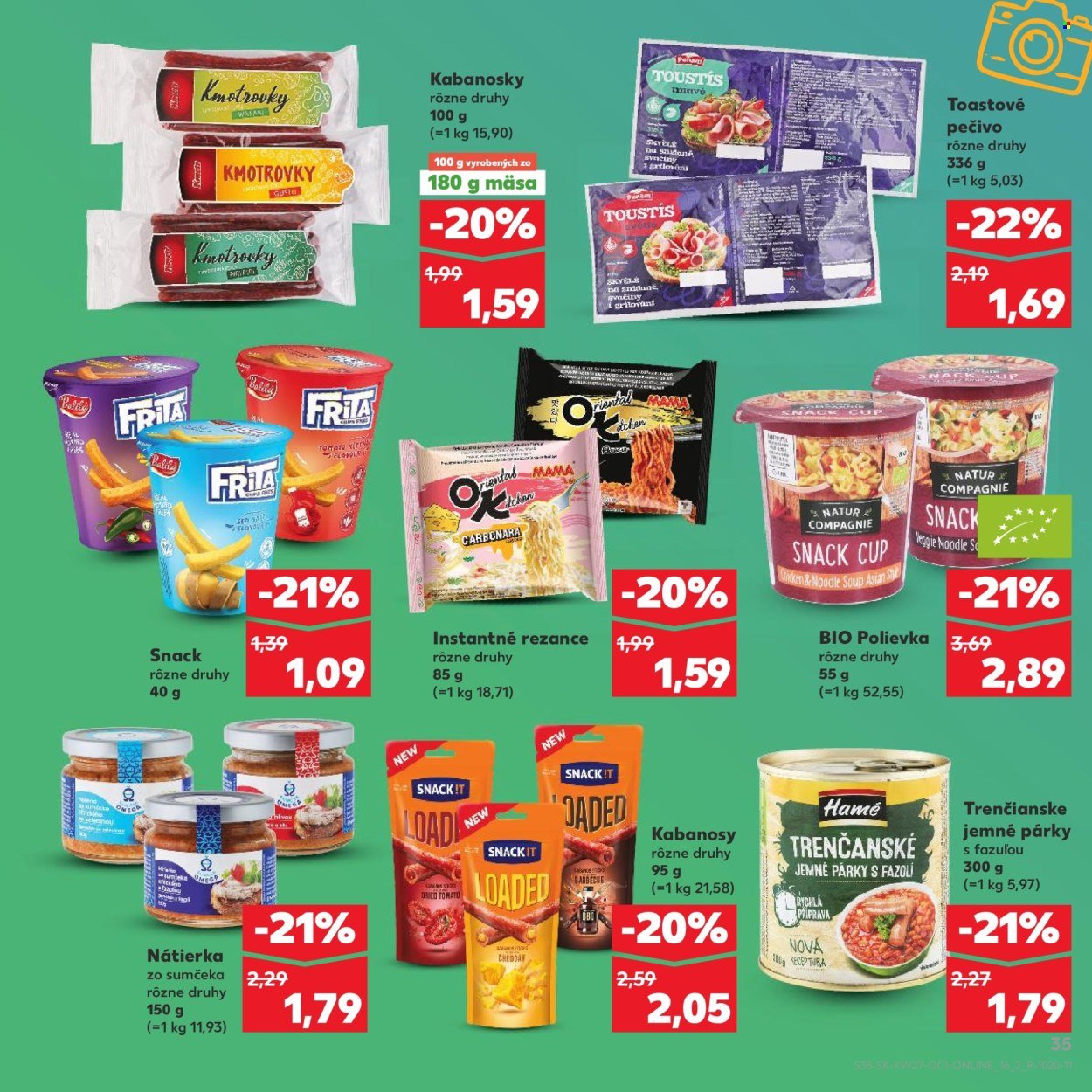 KAUFLAND leták - Od stredy 1.7.2026