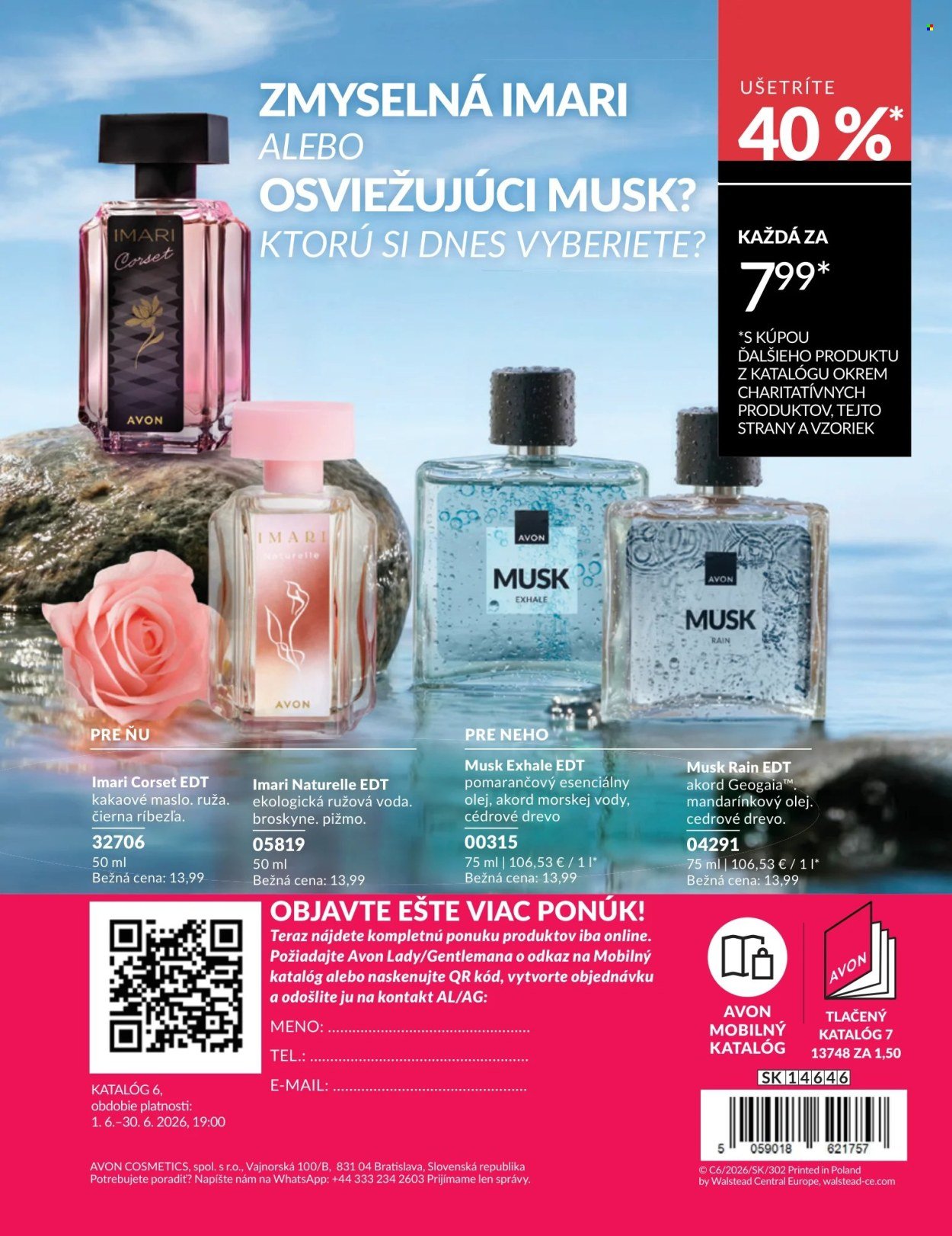 AVON leták - Od pondelka 1.6.2026