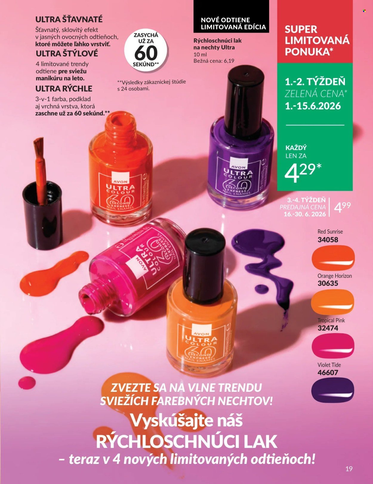 AVON leták - Od pondelka 1.6.2026