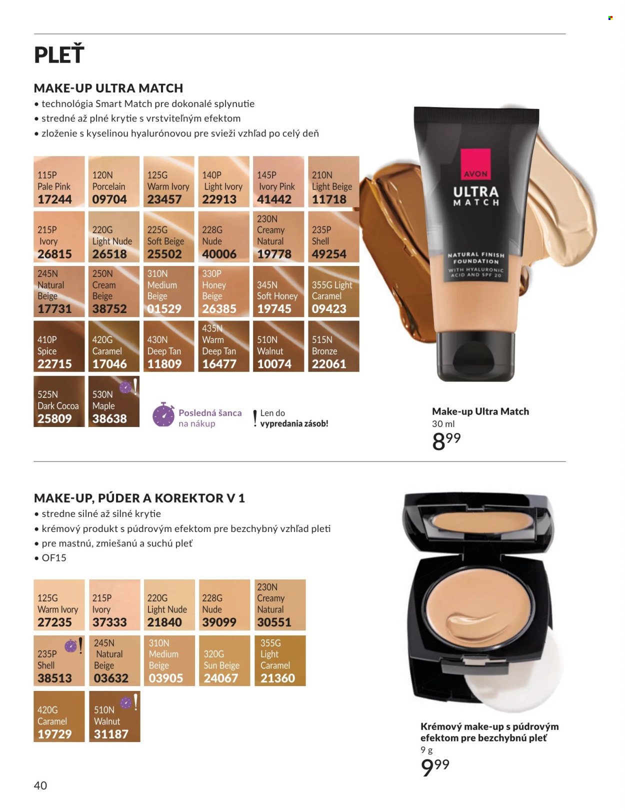 AVON leták - Od pondelka 1.6.2026