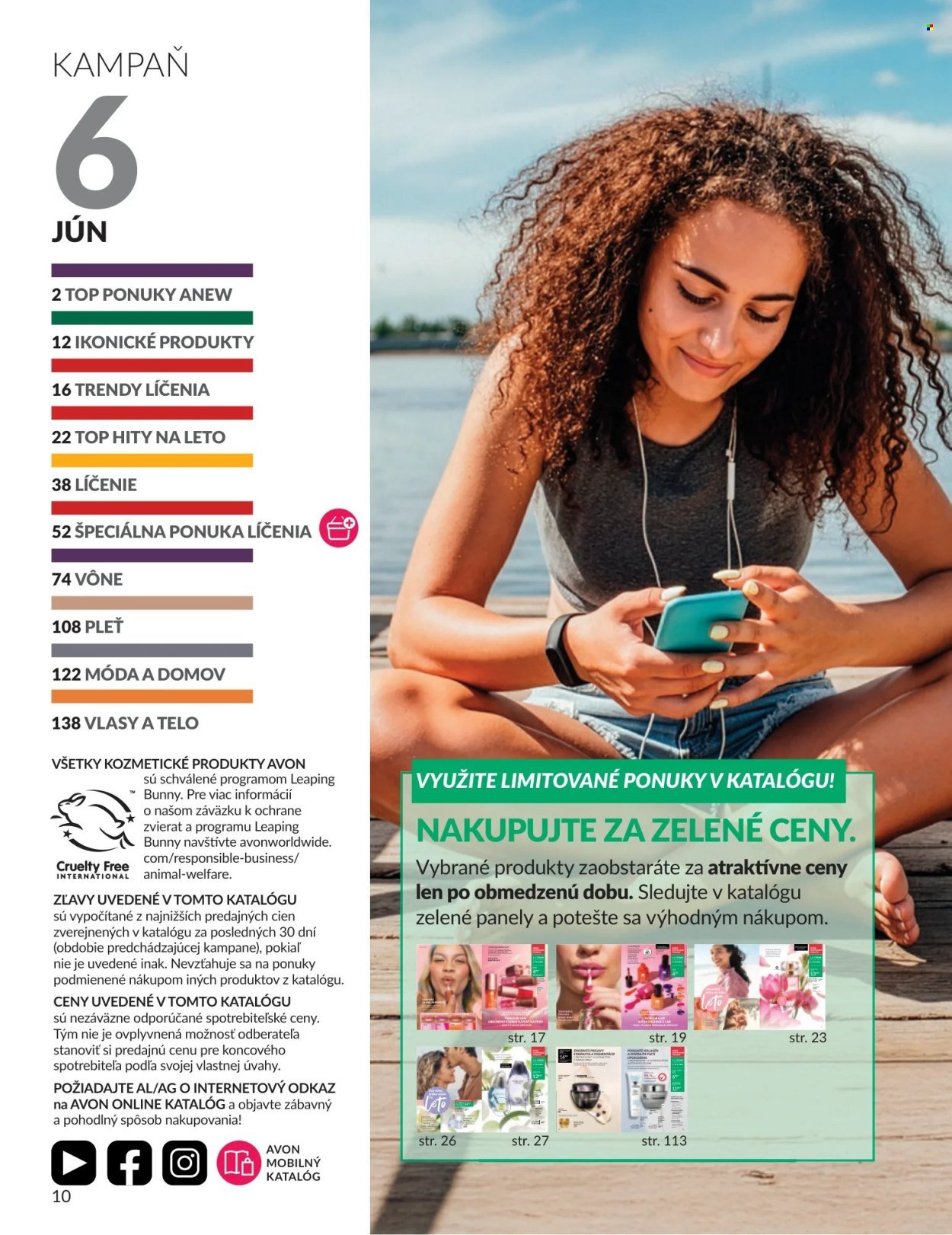 AVON leták - Od pondelka 1.6.2026