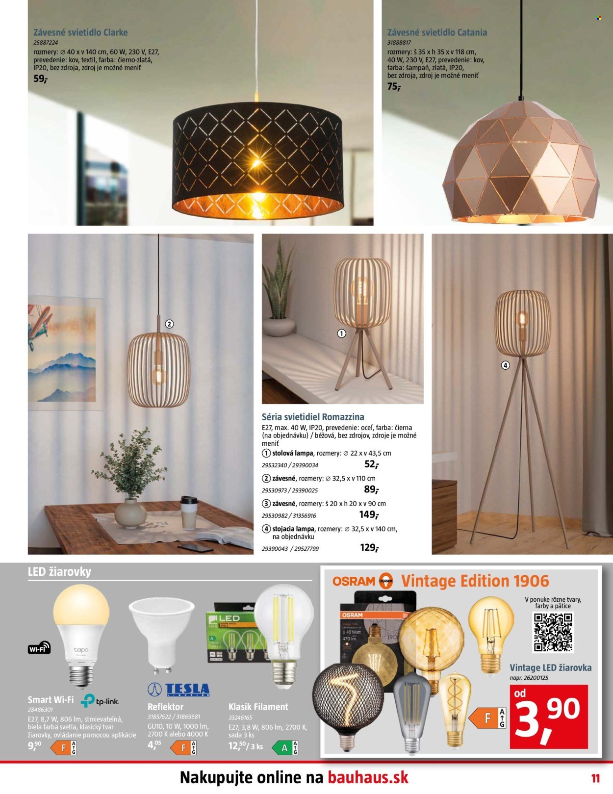 BAUHAUS leták - Aktuálna ponuka (2025-11-03 - 2025-12-07) | 11