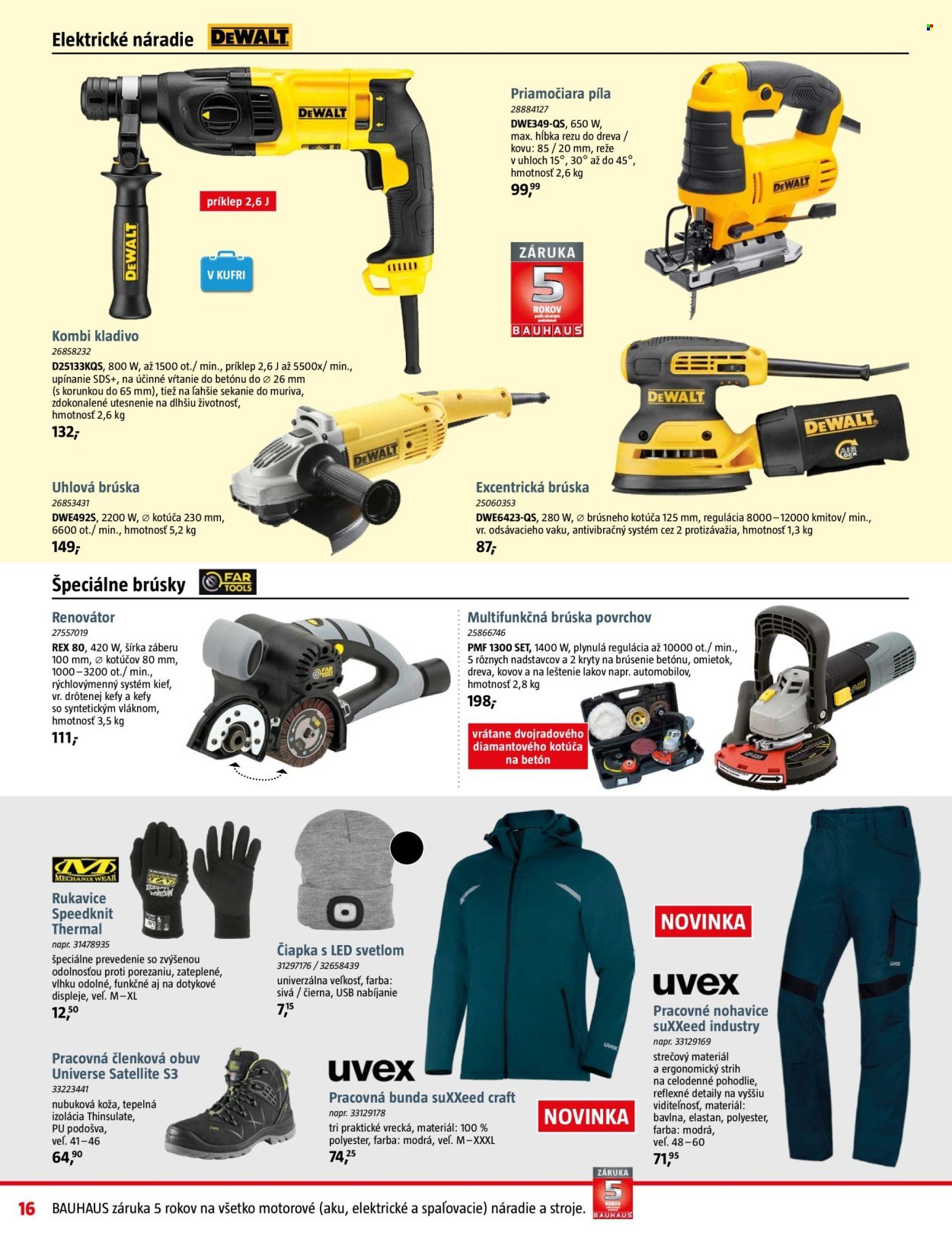 BAUHAUS leták - Aktuálna ponuka (2025-11-03 - 2025-12-07) | 16