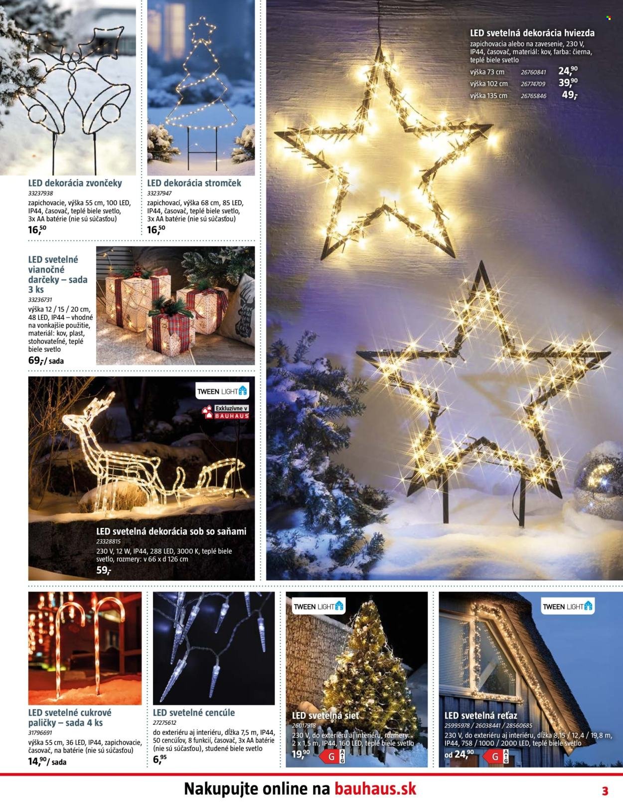 BAUHAUS leták - Aktuálna ponuka (2025-11-03 - 2025-12-07) | 3