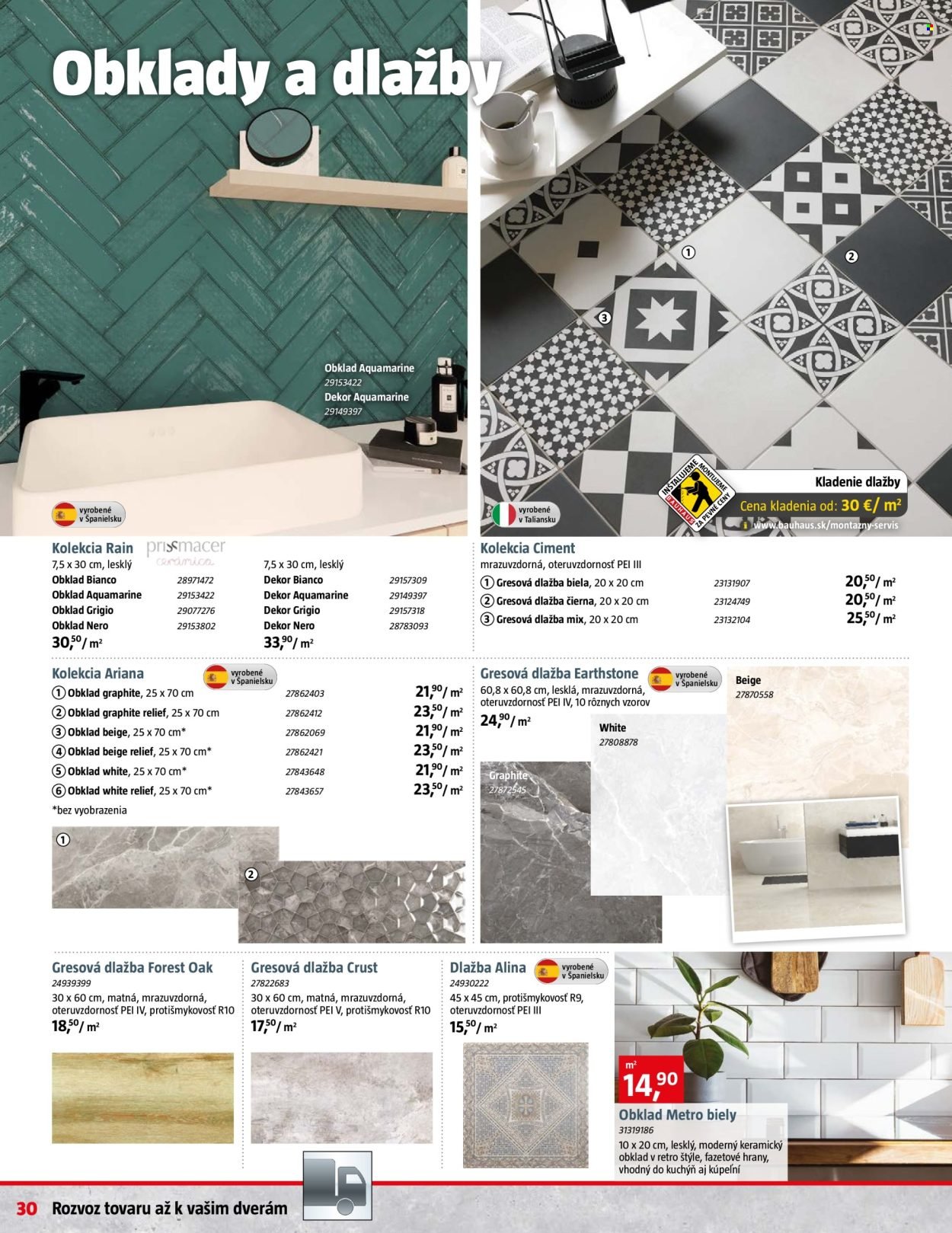 BAUHAUS leták - Aktuálna ponuka (2025-11-03 - 2025-12-07) | 30