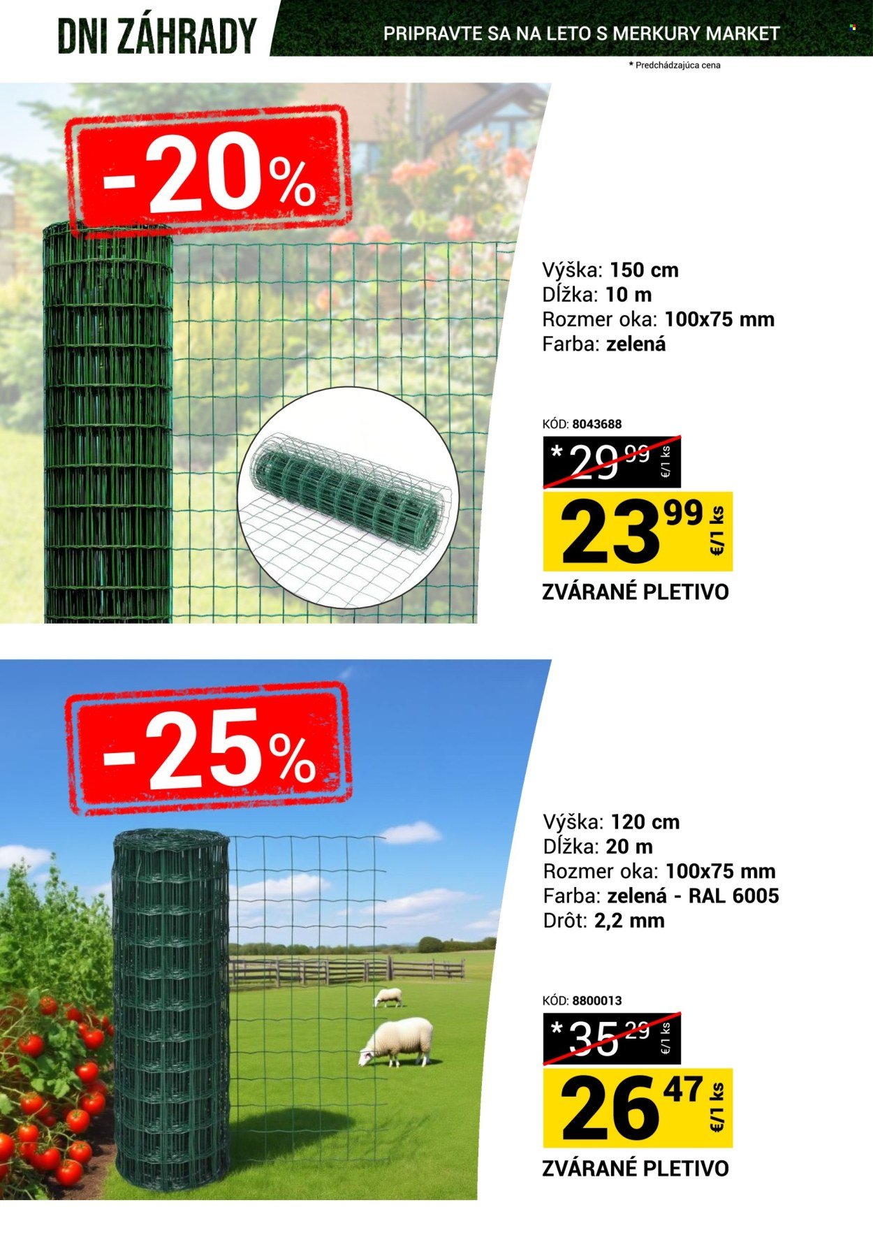 MERKURY MARKET leták - Dni záhrady (2026-05-23 - 2026-05-31) | 15