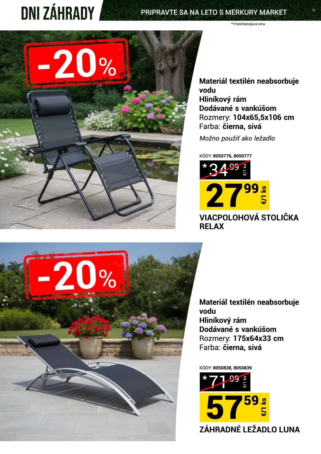 MERKURY MARKET leták - Dni záhrady (2026-05-23 - 2026-05-31) | 22