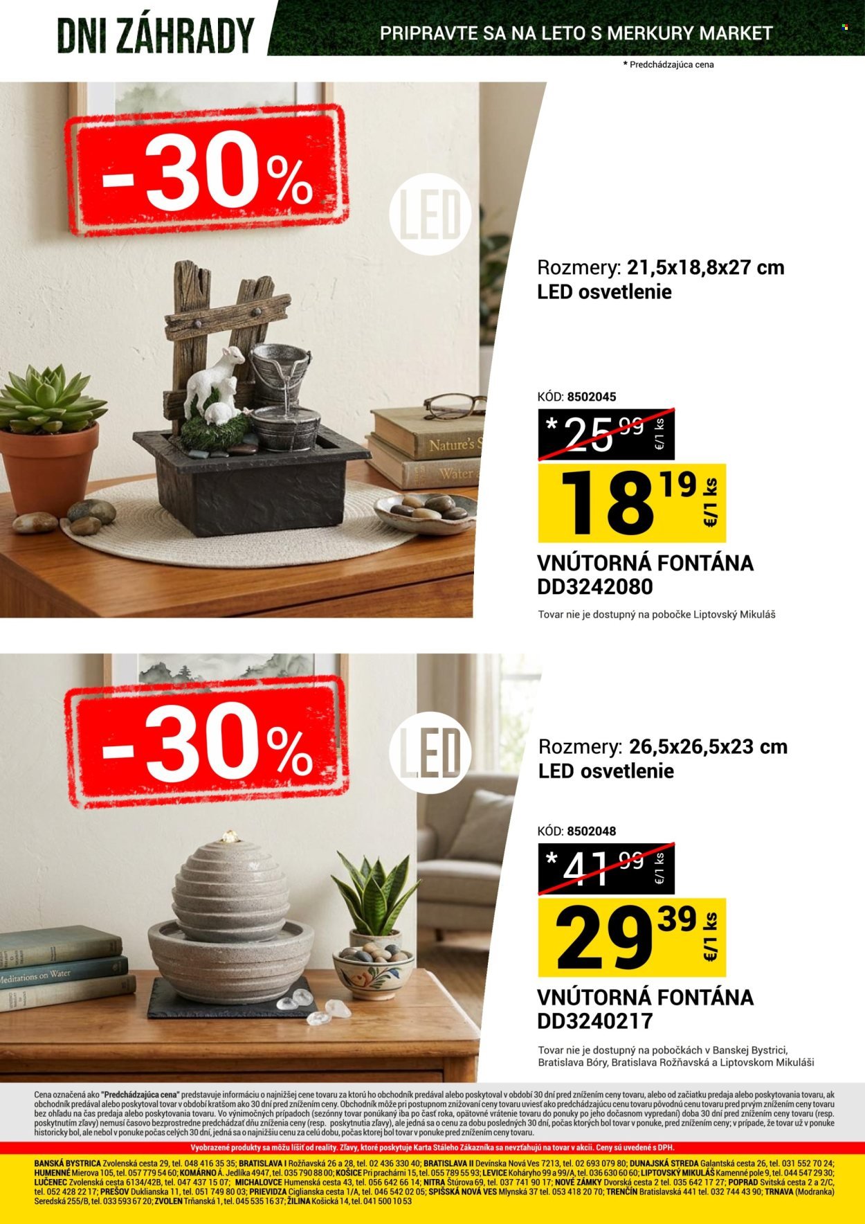 MERKURY MARKET leták - Dni záhrady (2026-05-23 - 2026-05-31) | 32