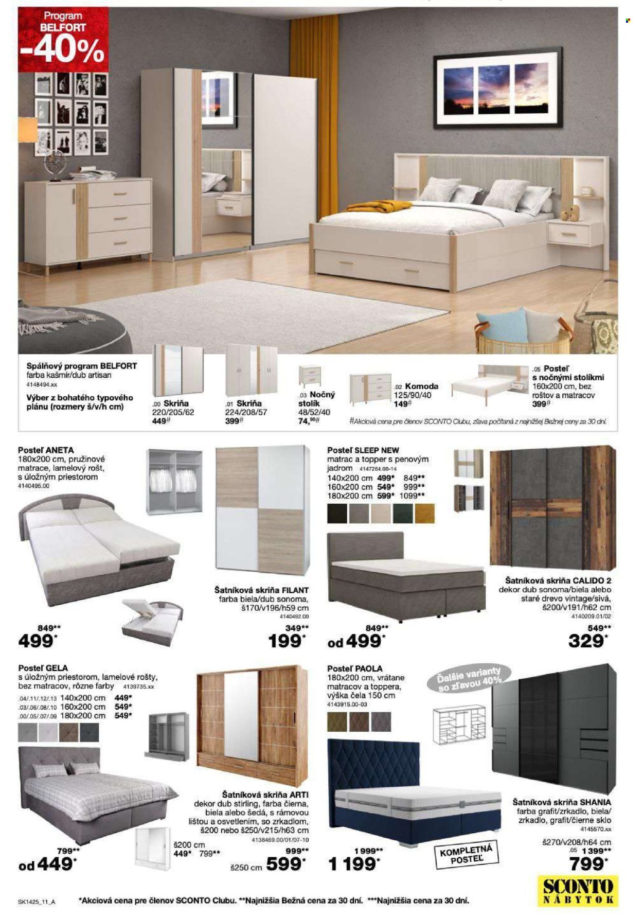 SCONTO NÁBYTOK leták - - 40% na jedálenské stoly a stoličky (2025-11-05 - 2025-11-16) | 11