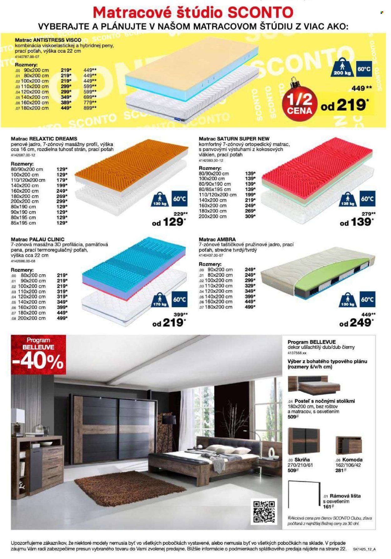 SCONTO NÁBYTOK leták - - 40% na jedálenské stoly a stoličky (2025-11-05 - 2025-11-16) | 12