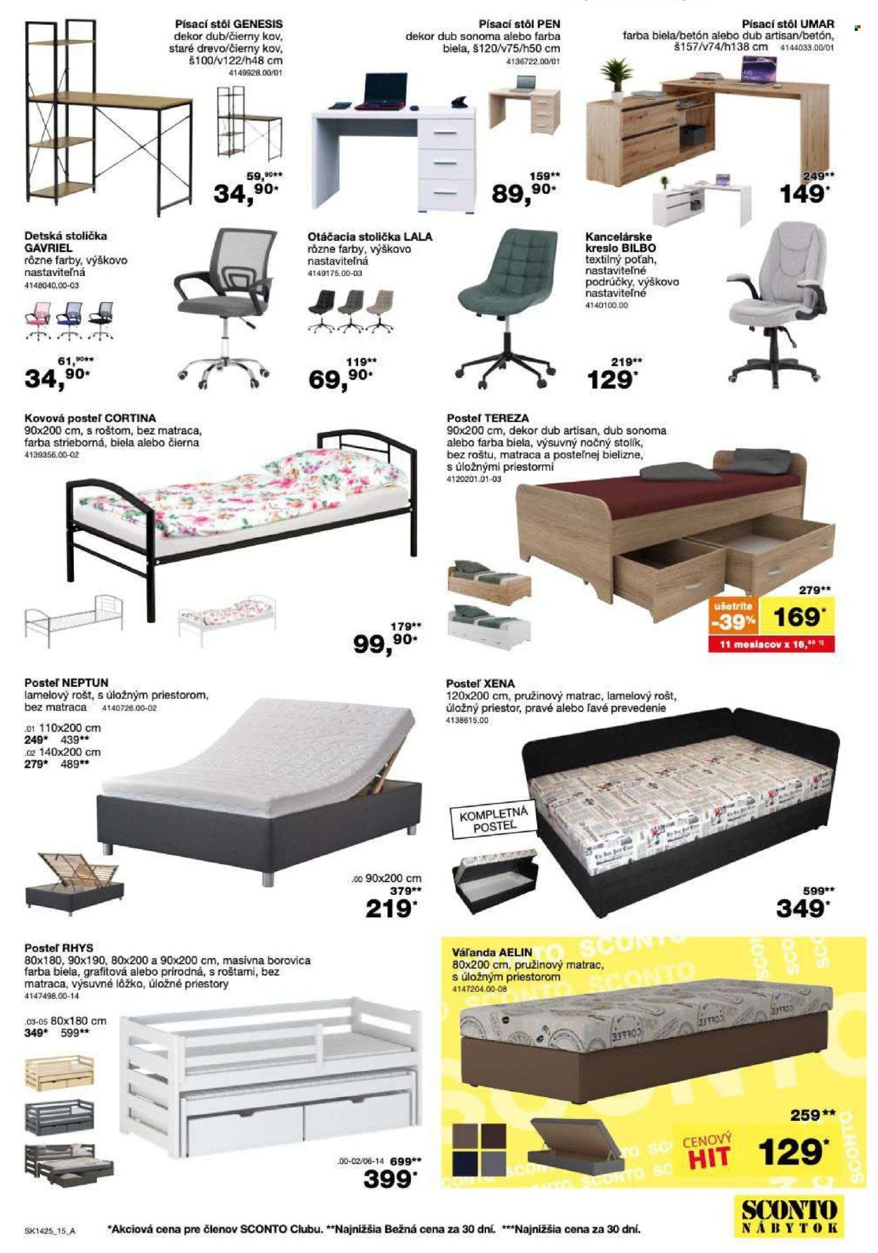 SCONTO NÁBYTOK leták - - 40% na jedálenské stoly a stoličky (2025-11-05 - 2025-11-16) | 15