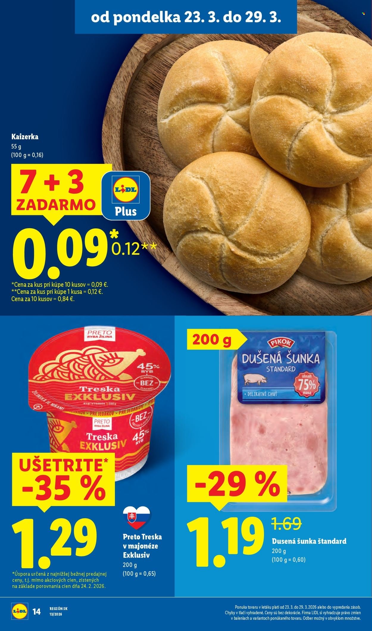 LIDL leták - Od pondelka 23.3.2026 (2026-03-23 - 2026-03-29) | 16