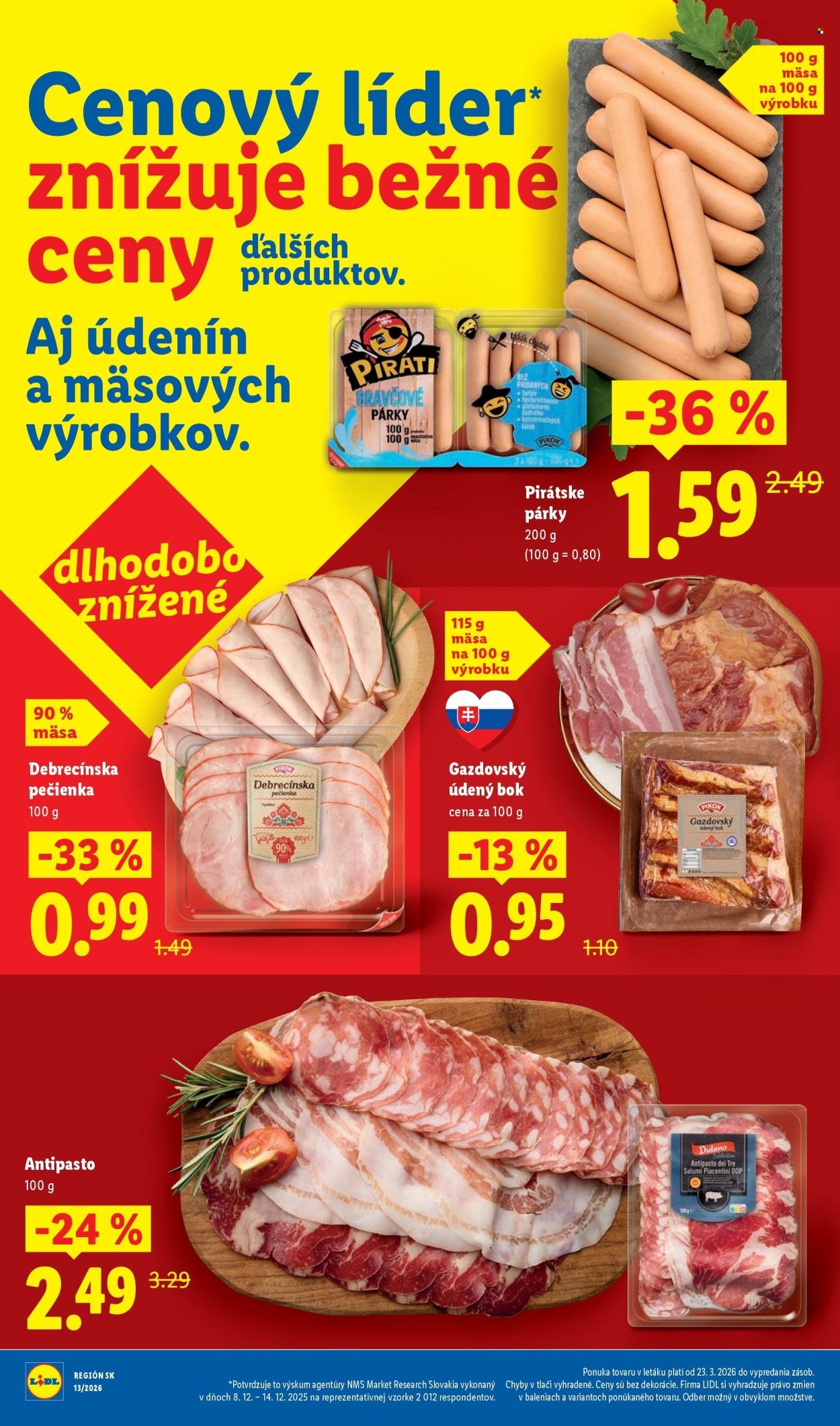 LIDL leták - Od pondelka 23.3.2026 (2026-03-23 - 2026-03-29) | 4