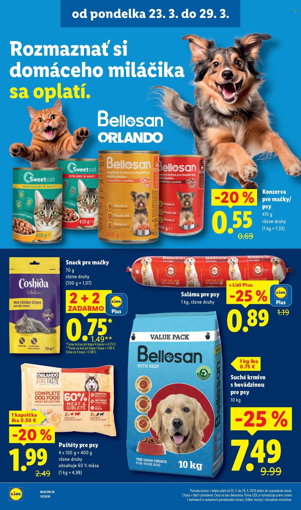 LIDL leták - Od pondelka 23.3.2026 (2026-03-23 - 2026-03-29) | 41