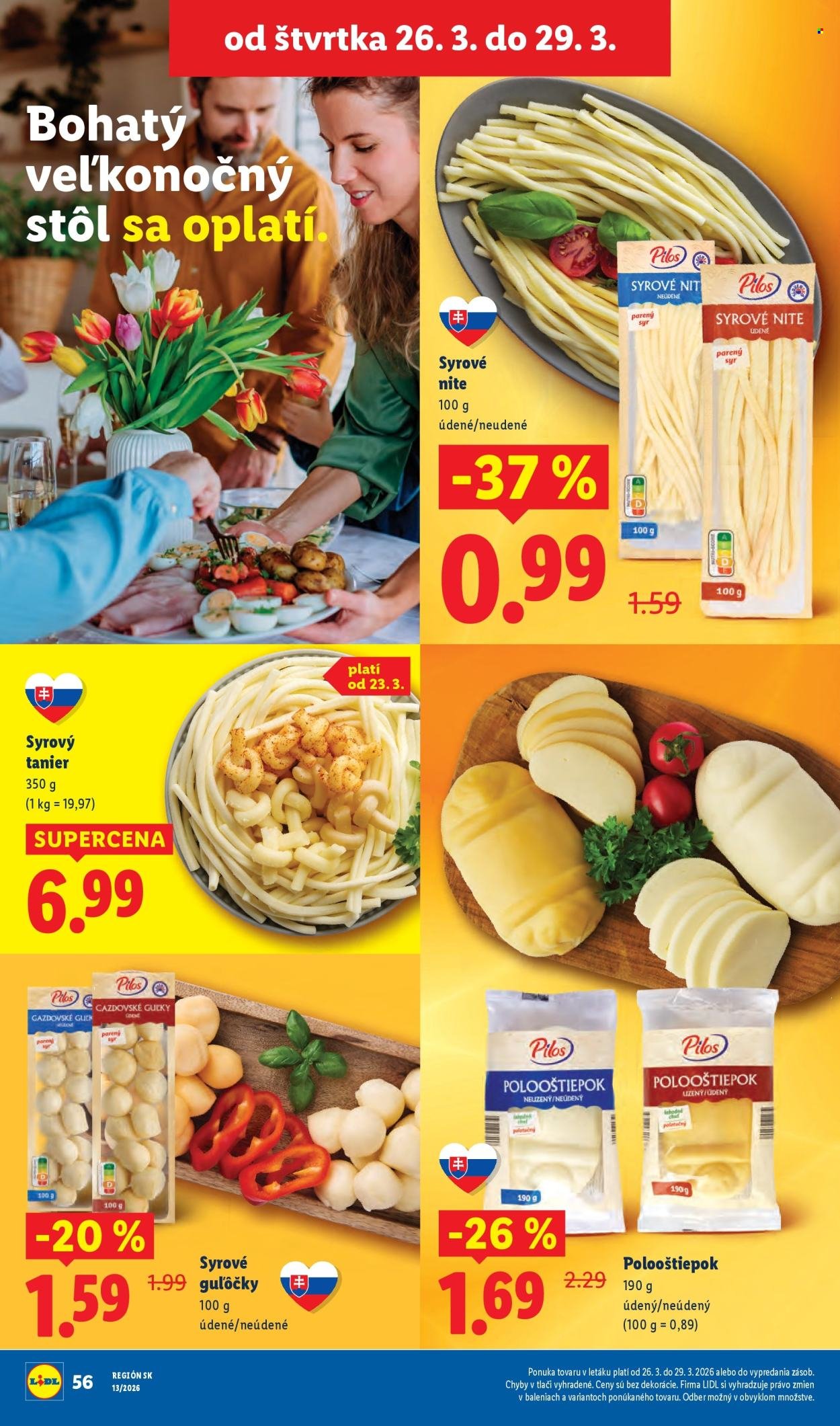 LIDL leták - Od pondelka 23.3.2026 (2026-03-23 - 2026-03-29) | 62