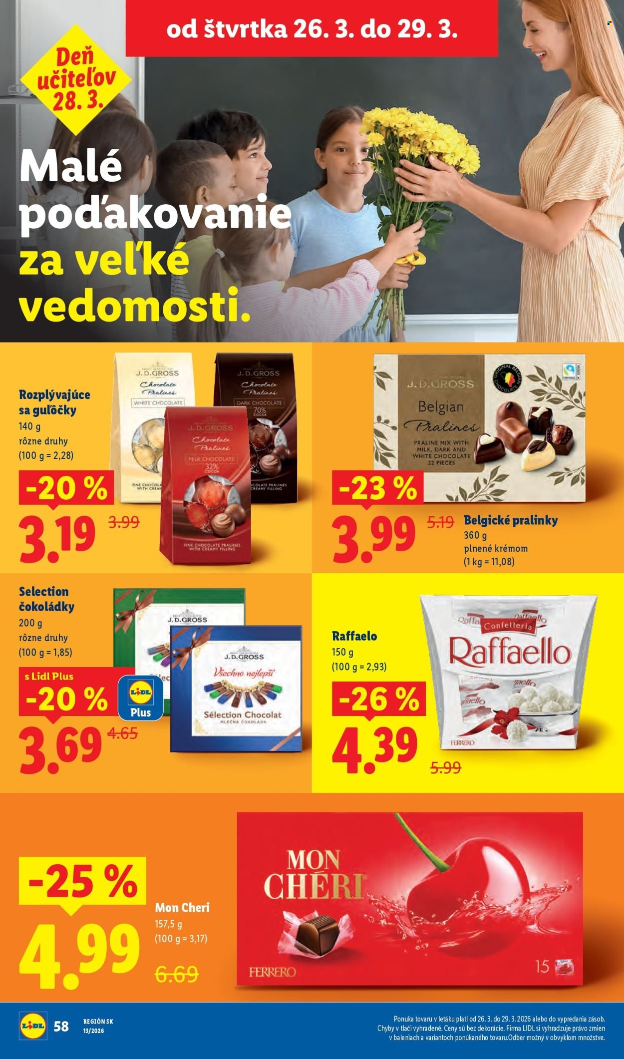 LIDL leták - Od pondelka 23.3.2026 (2026-03-23 - 2026-03-29) | 64