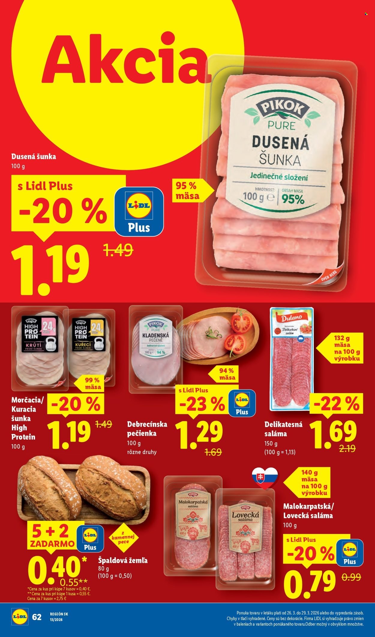 LIDL leták - Od pondelka 23.3.2026 (2026-03-23 - 2026-03-29) | 72