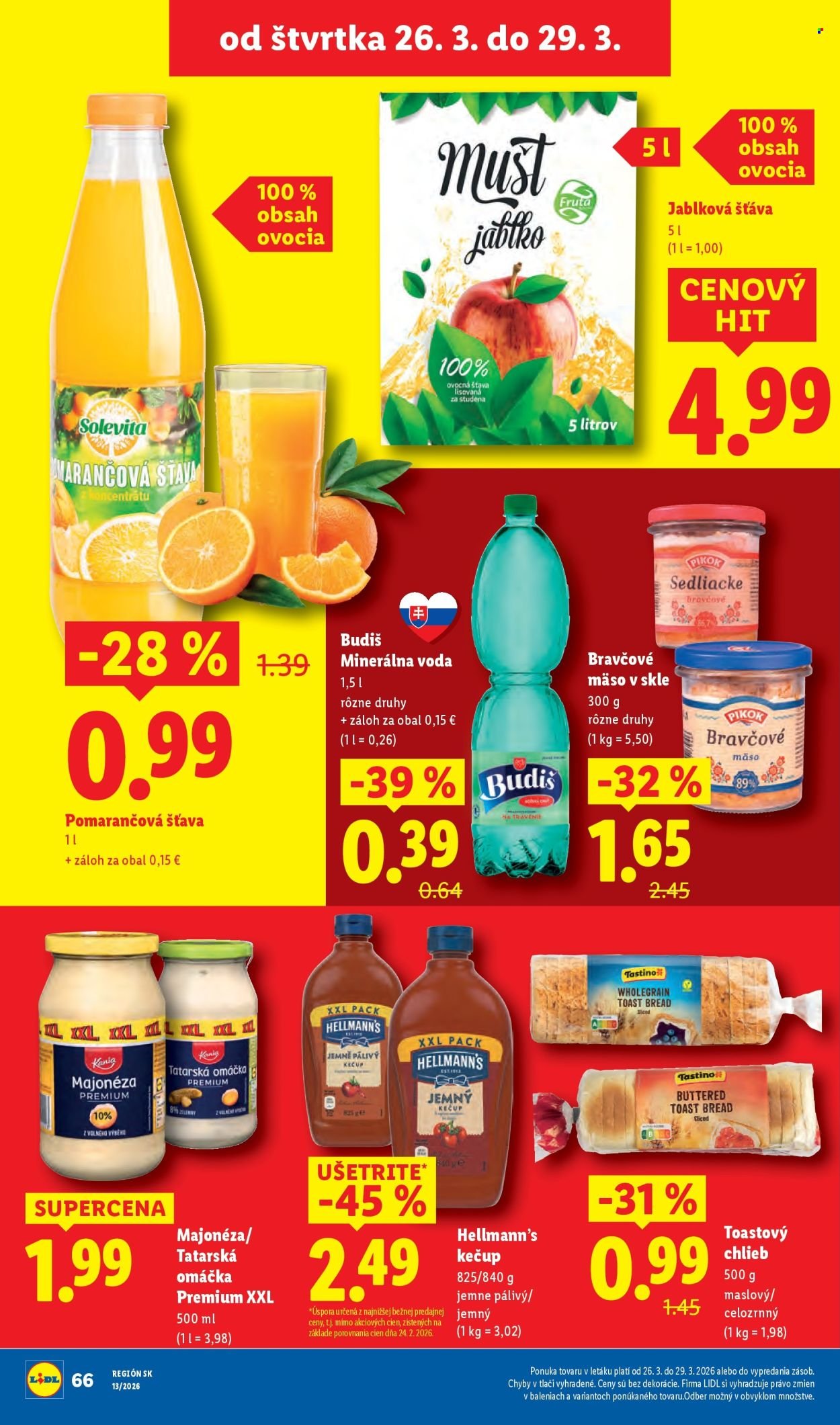 LIDL leták - Od pondelka 23.3.2026 (2026-03-23 - 2026-03-29) | 76