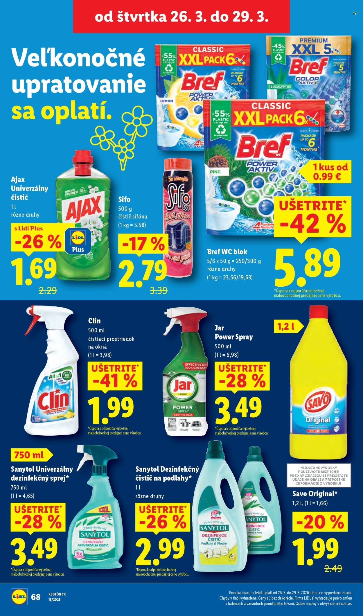 LIDL leták - Od pondelka 23.3.2026 (2026-03-23 - 2026-03-29) | 79