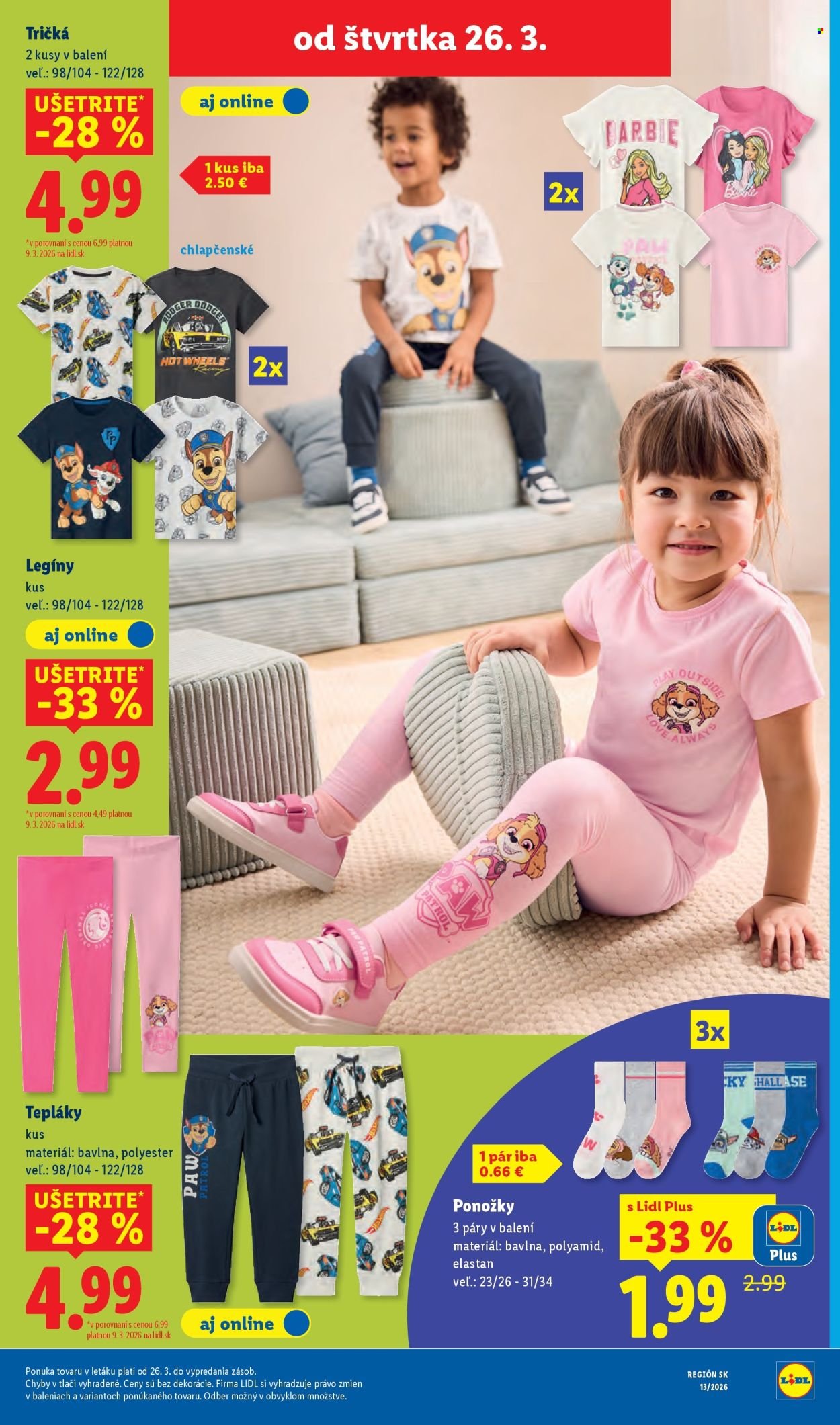 LIDL leták - Od pondelka 23.3.2026 (2026-03-23 - 2026-03-29) | 91