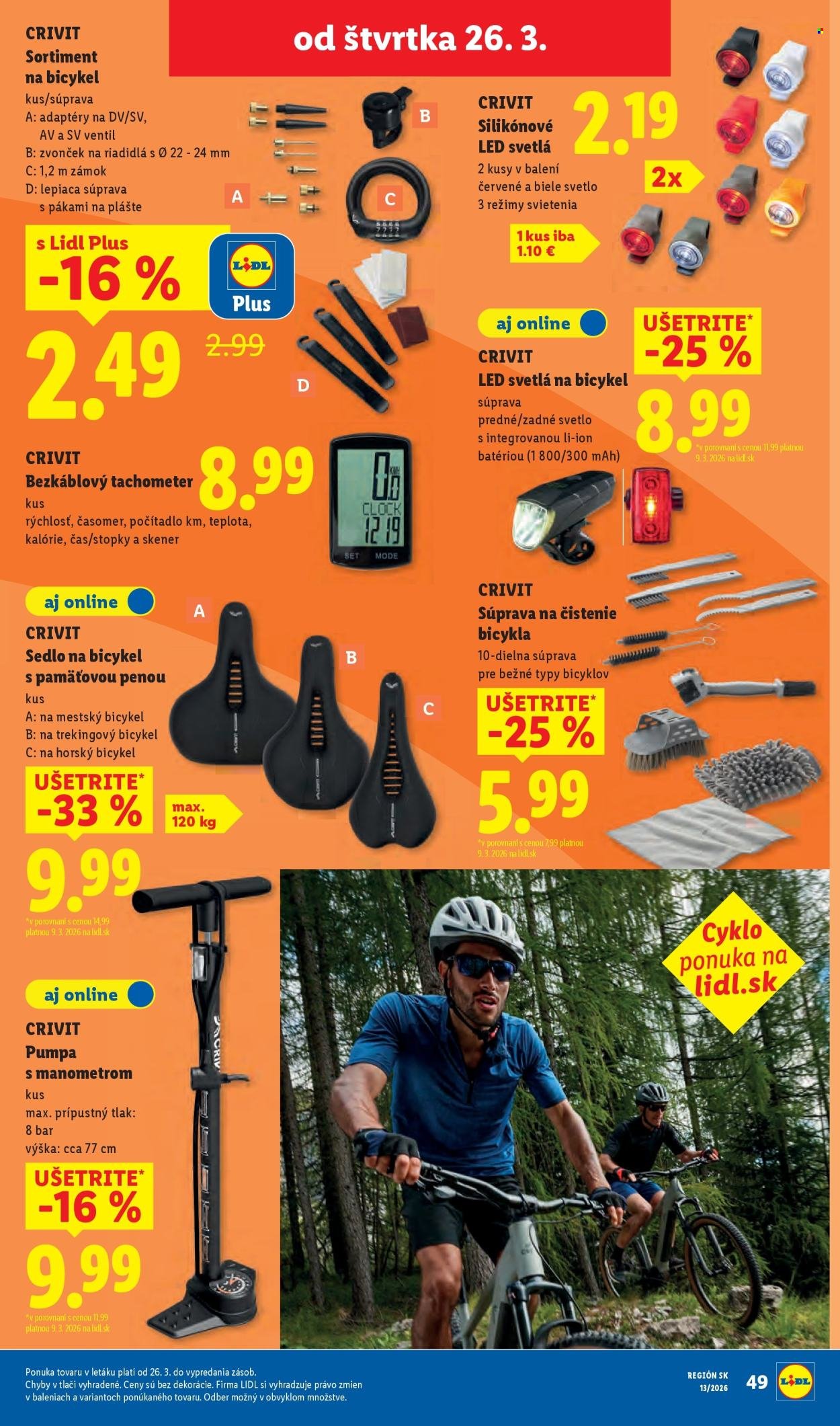 LIDL leták - Od pondelka 23.3.2026 (2026-03-23 - 2026-03-29) | 95