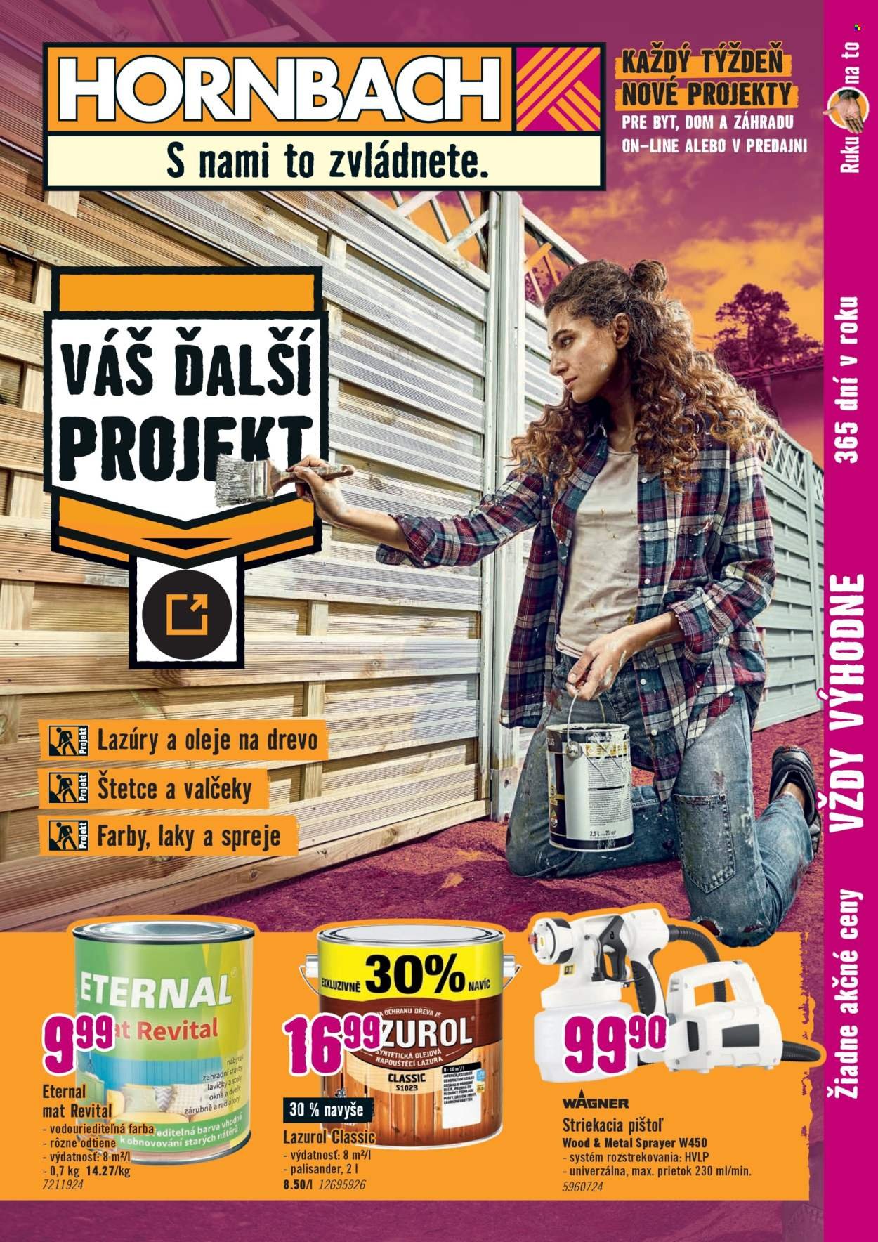 HORNBACH leták - Váš ďalší projekt - Farby