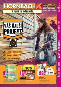 HORNBACH leták - Váš ďalší projekt - Farby