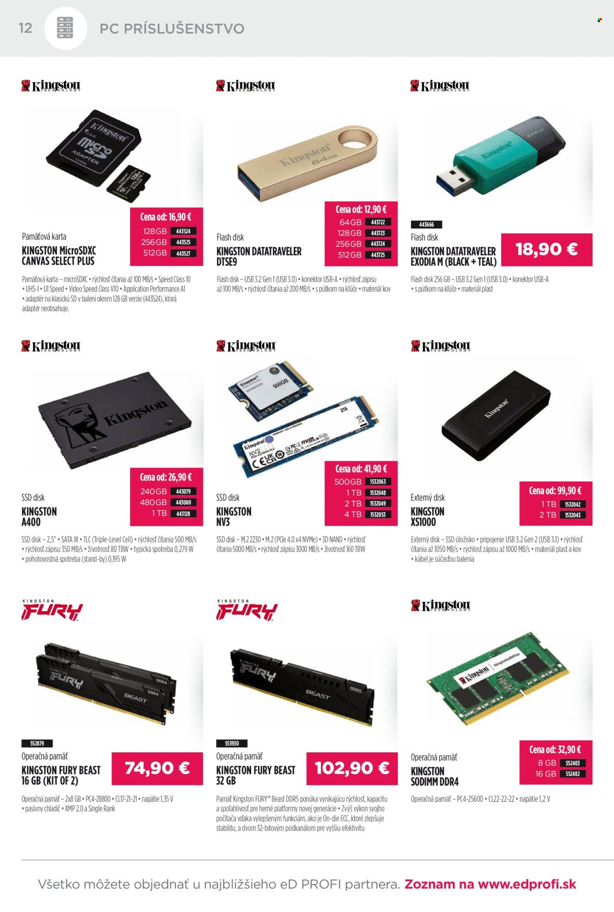 ED PROFI leták - Jeseň plná tipov na darčeky (2025-11-01 - 2025-11-30) | 12