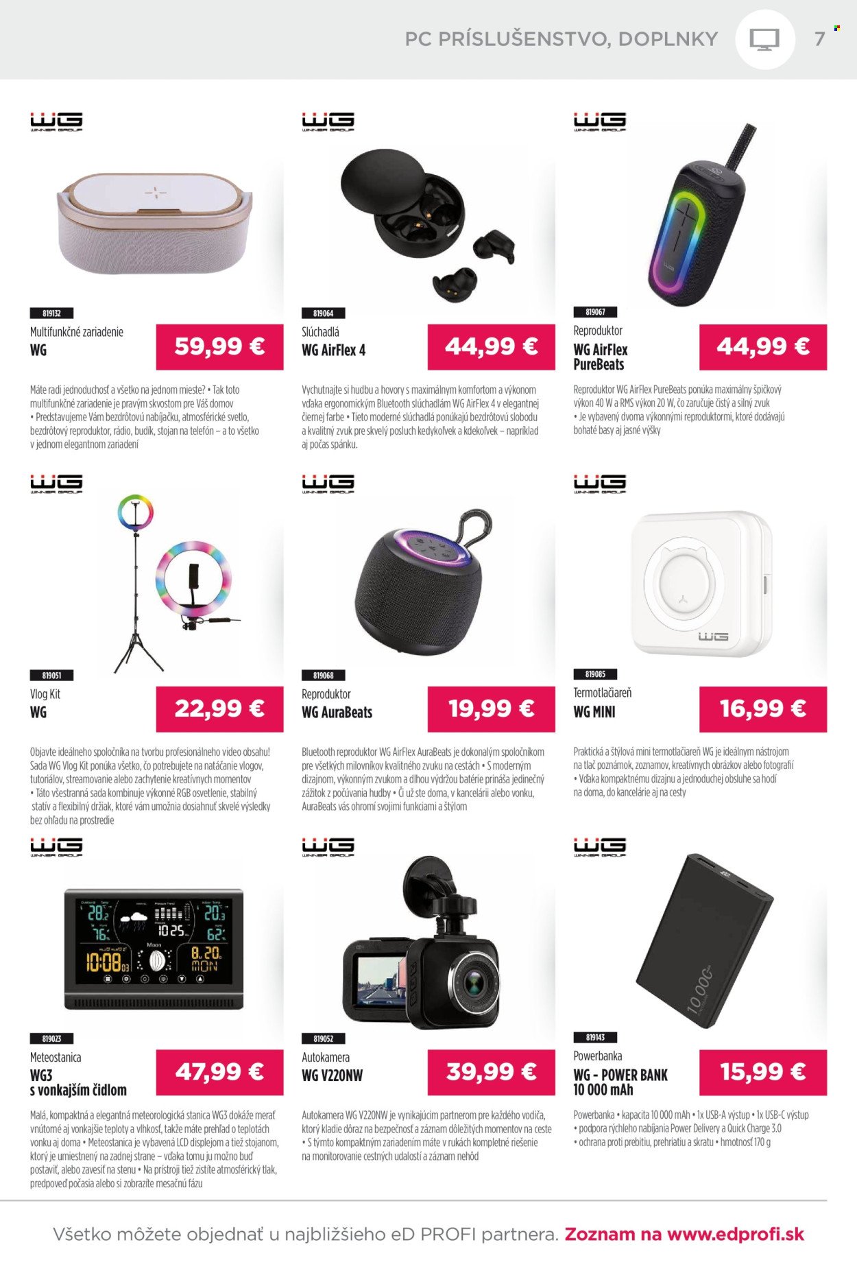 ED PROFI leták - Jeseň plná tipov na darčeky (2025-11-01 - 2025-11-30) | 7