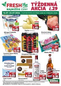 FRESH leták - Týždenná akcia