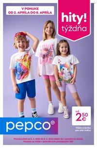 PEPCO leták - hity! týždňa (2026-04-02 - 2026-04-08)