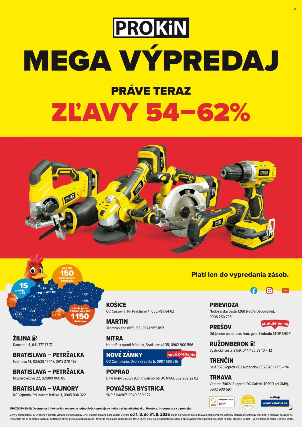 KINEKUS leták - Akciový leták