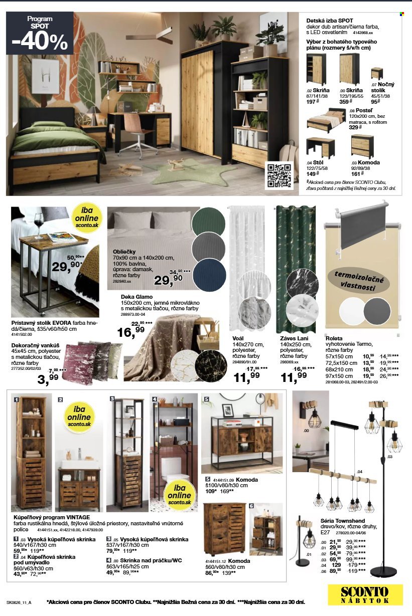 SCONTO NÁBYTOK leták - Aktuálny leták (2026-04-22 - 2026-05-19) | 11