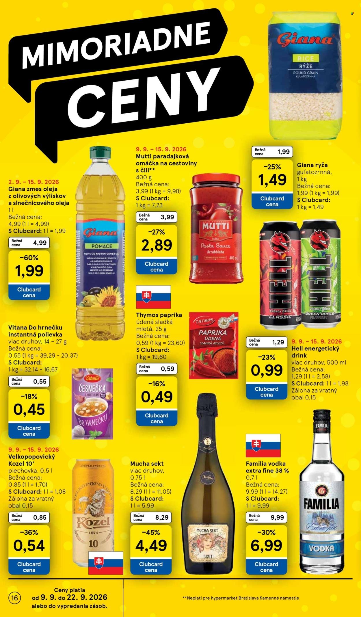 TESCO leták - Od stredy 9.9.2026
