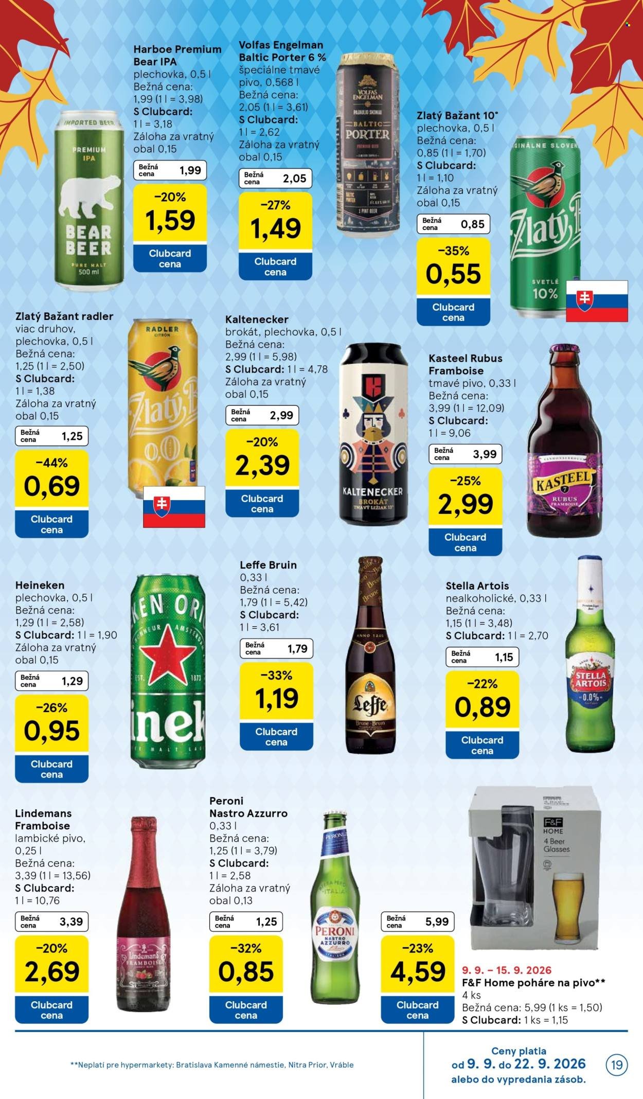 TESCO leták - Od stredy 9.9.2026