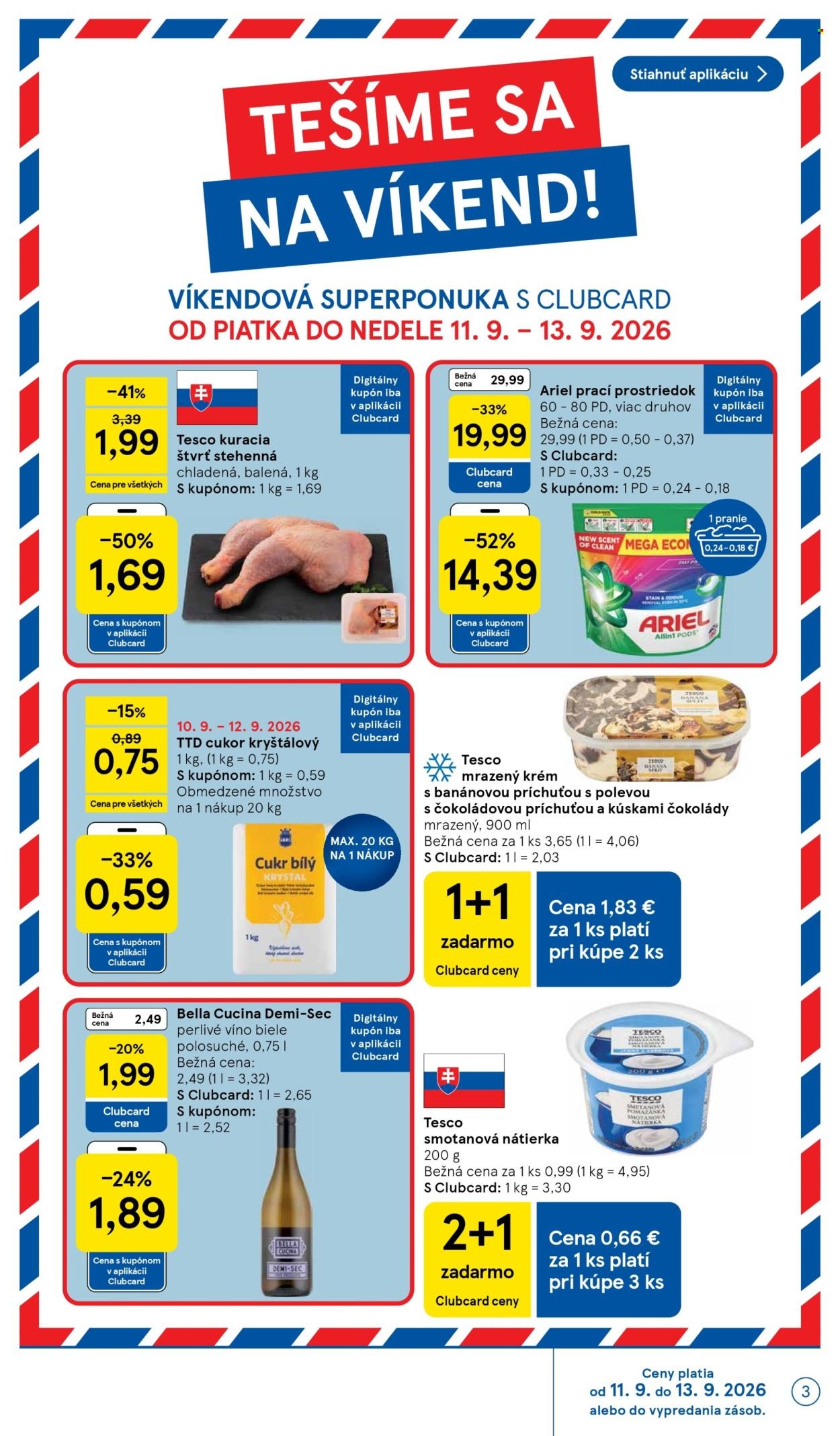 TESCO leták - Od stredy 9.9.2026
