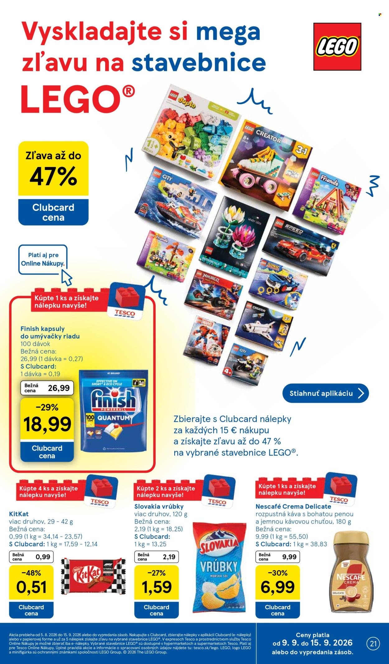 TESCO leták - Od stredy 9.9.2026