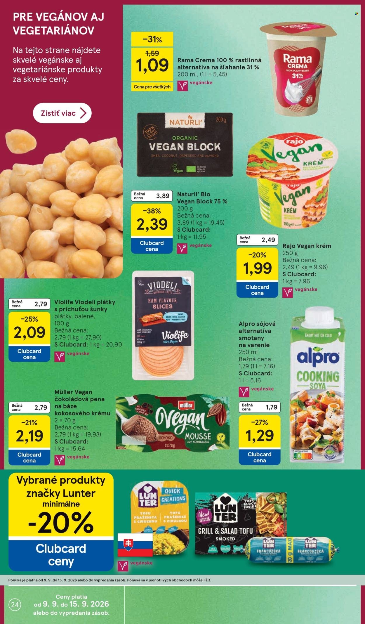 TESCO leták - Od stredy 9.9.2026