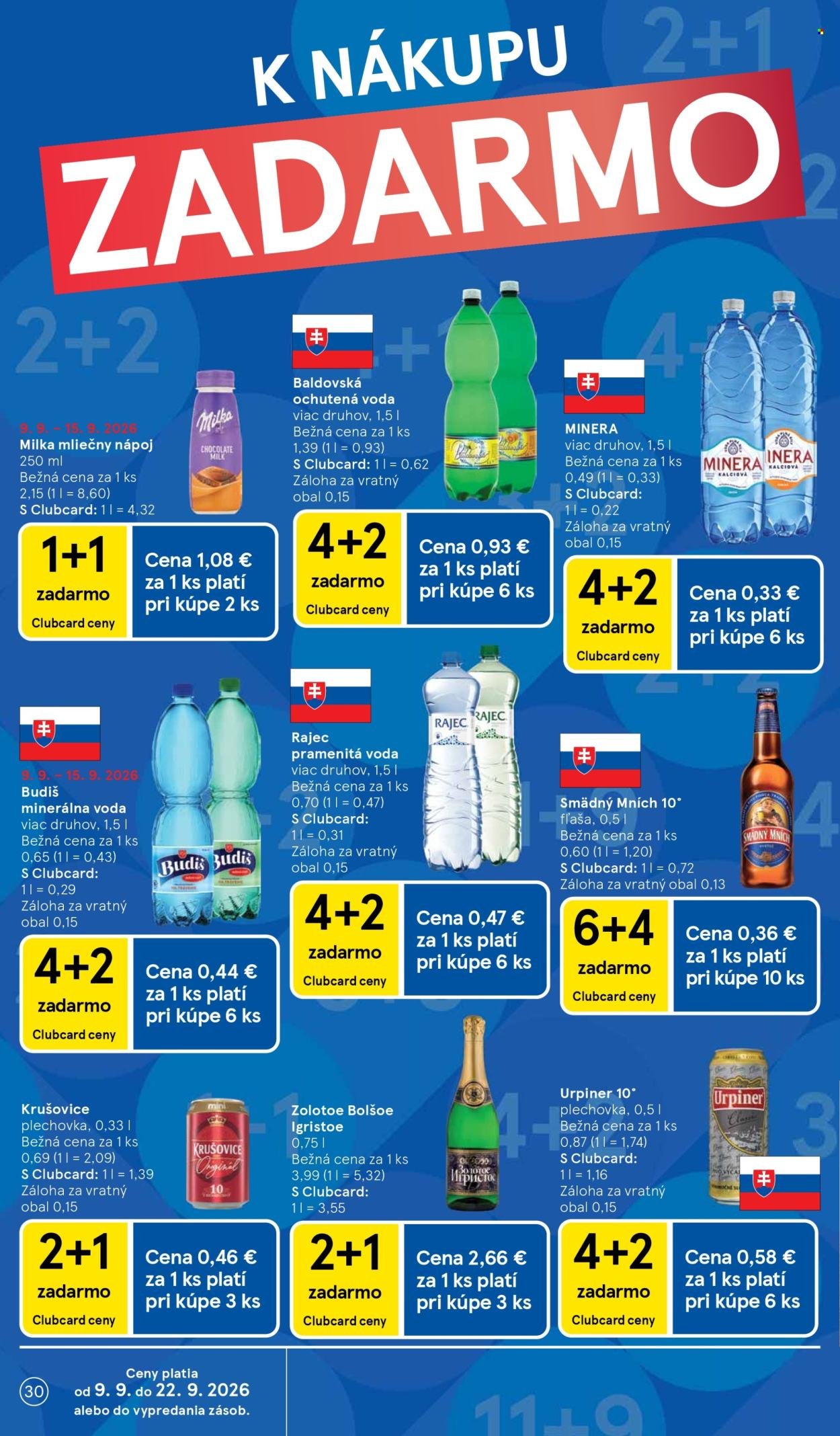 TESCO leták - Od stredy 9.9.2026