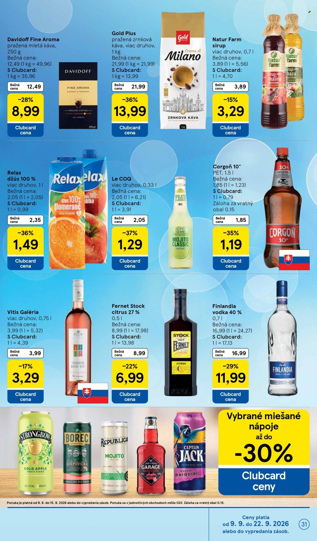 TESCO leták - Od stredy 9.9.2026