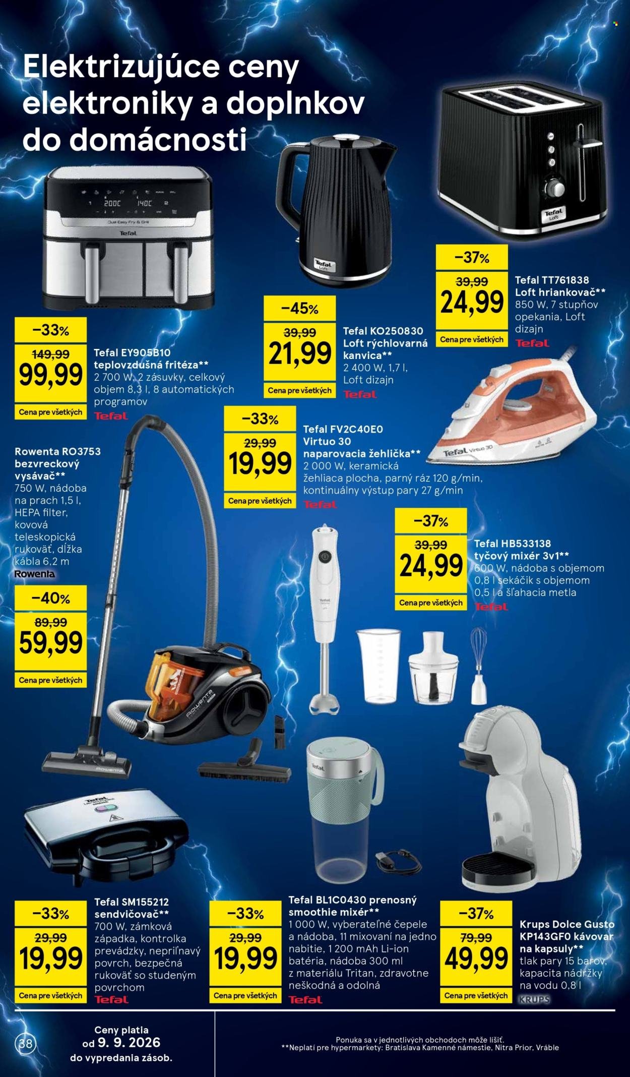 TESCO leták - Od stredy 9.9.2026