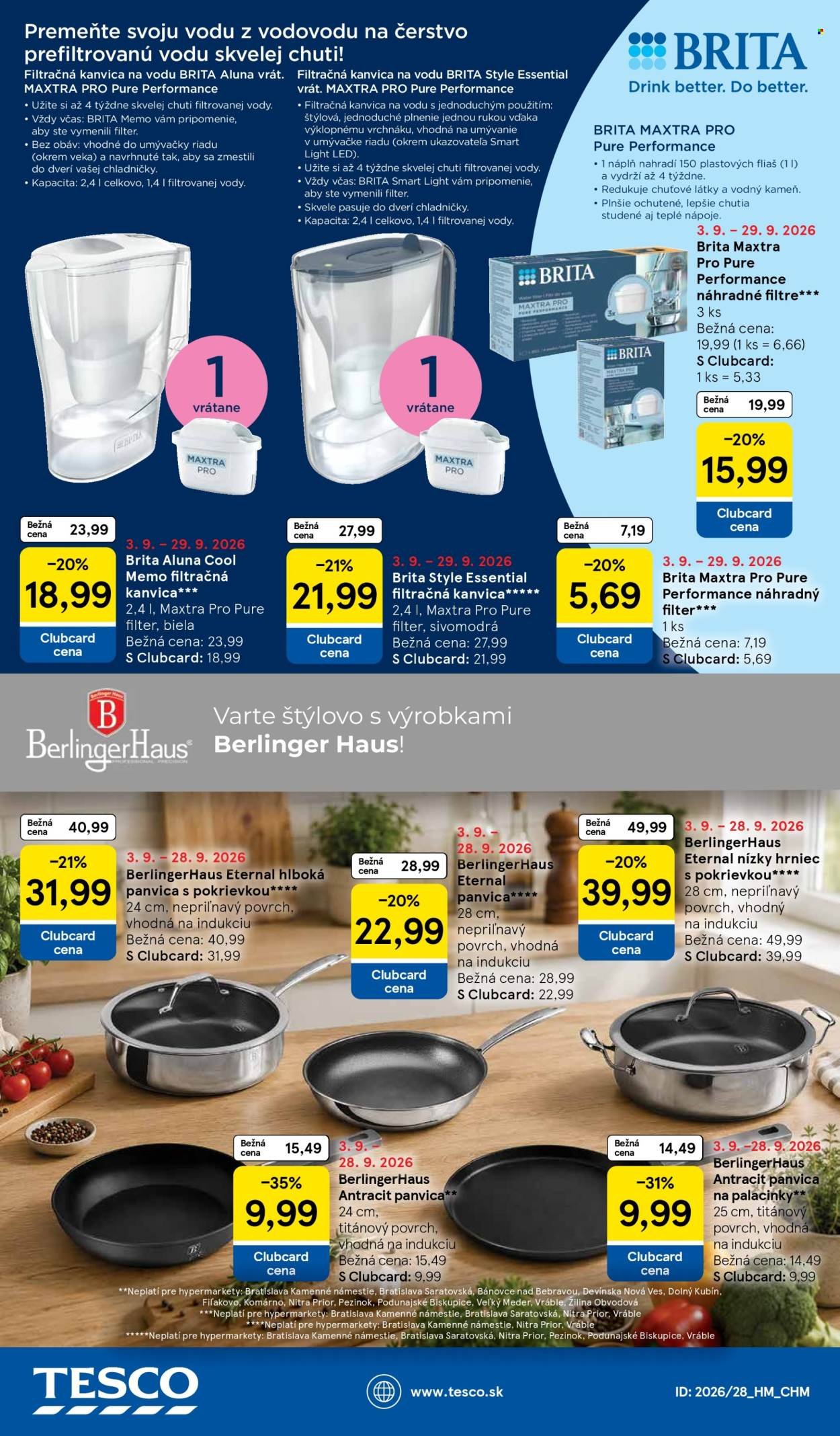 TESCO leták - Od stredy 9.9.2026