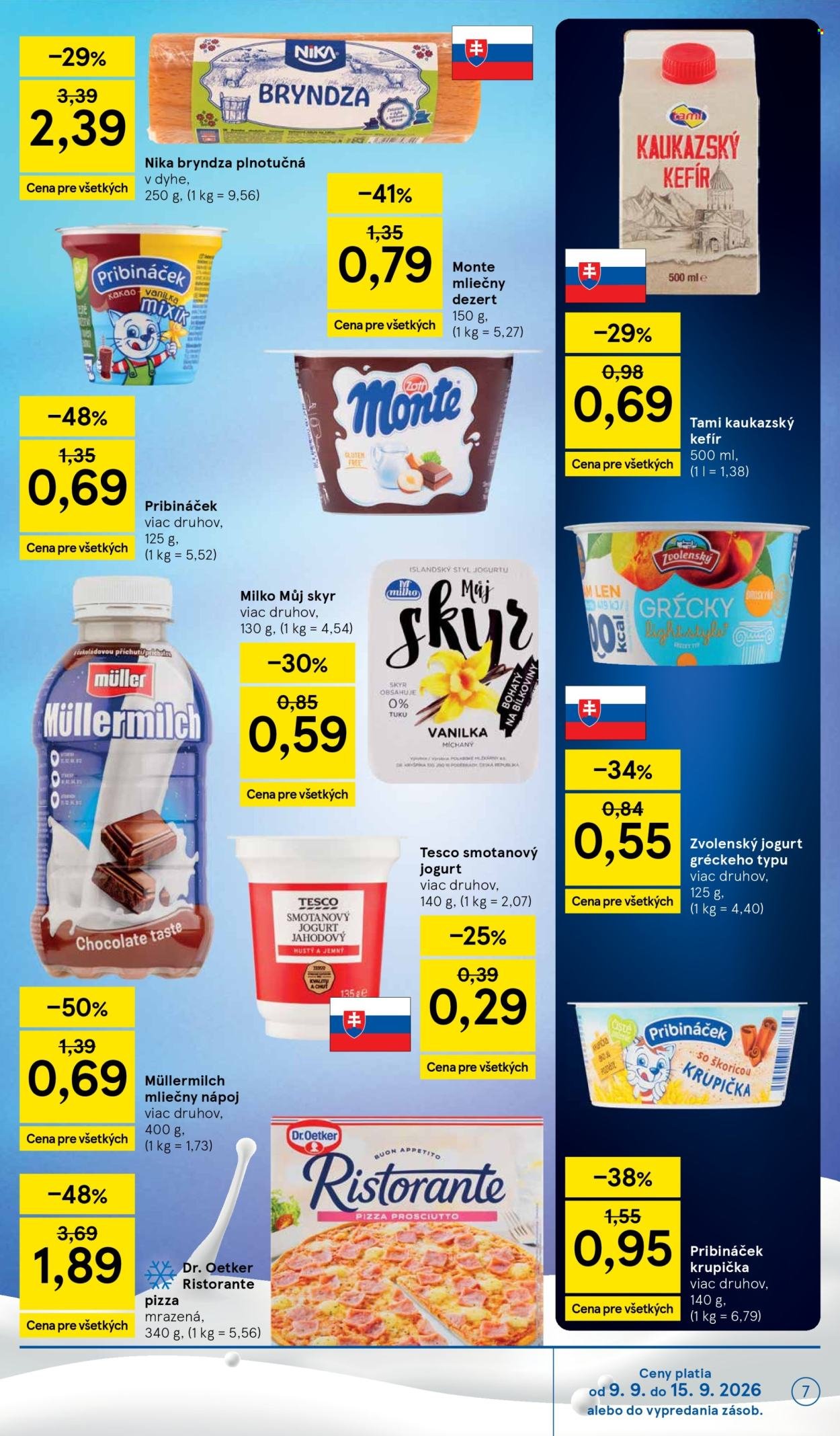 TESCO leták - Od stredy 9.9.2026