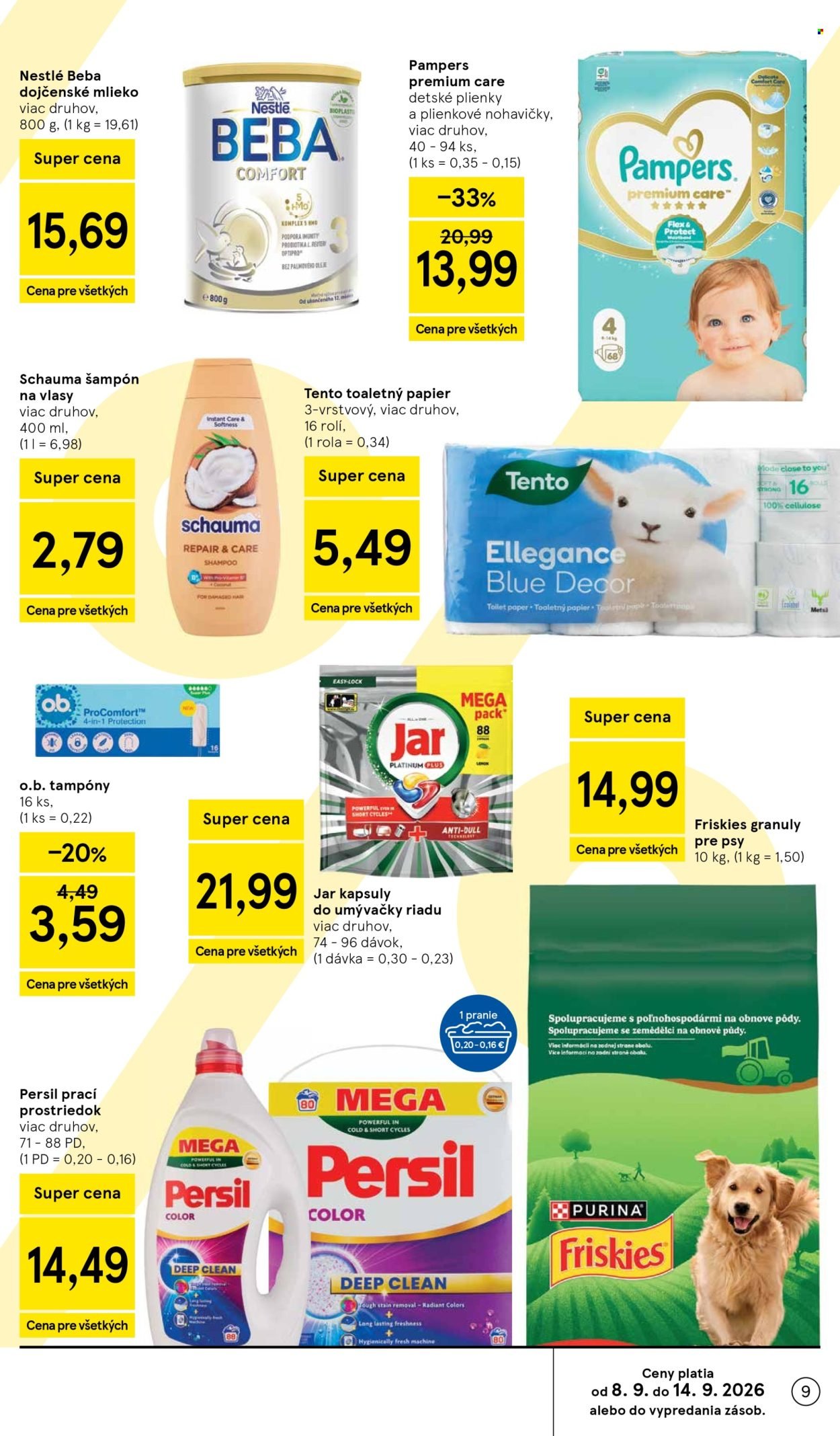 TESCO leták - Od stredy 9.9.2026