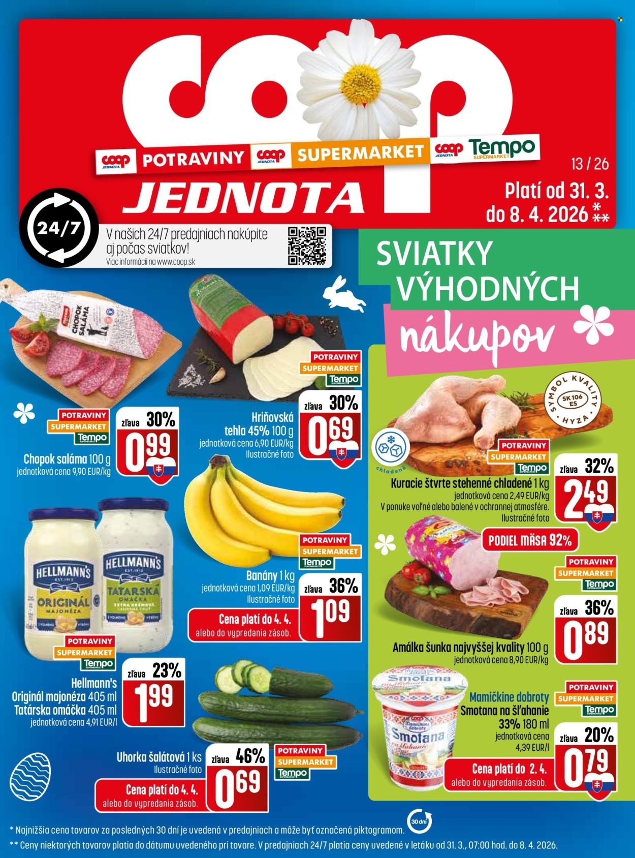 COOP JEDNOTA leták - Od utorka 31.3.2026 (2026-03-31 - 2026-04-08) | 1